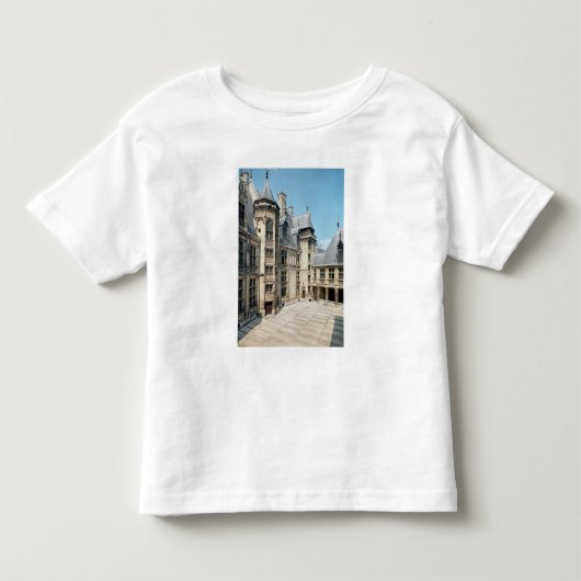 内部の中庭の眺め、1443-51年 トドラーTシャツ (正面)
