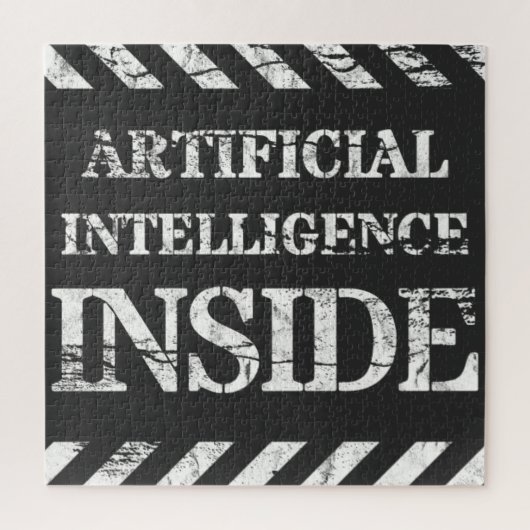内部の人工知能 ジグソーパズル (縦)