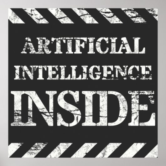 内部の人工知能 ポスター (正面)
