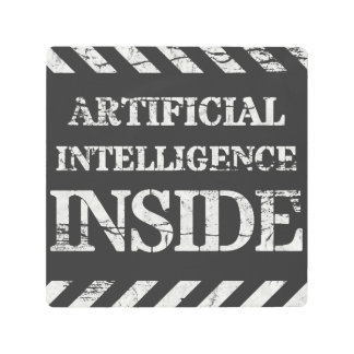 内部の人工知能 メタルプリント