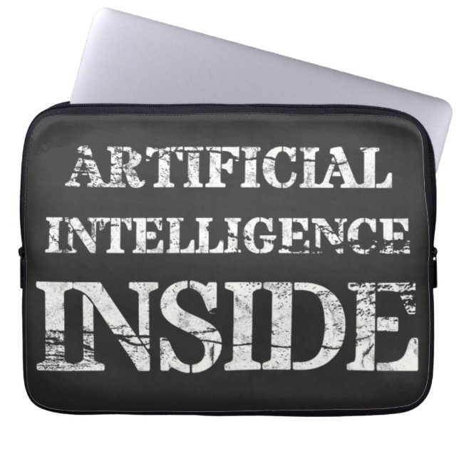 内部の人工知能 ラップトップスリーブ (正面)