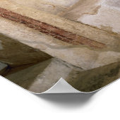 内部の地下室のカロリング朝のフレスコ画 ポスター (角)