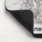 内部の子供のマウスパッド マウスパッド (コーナー)