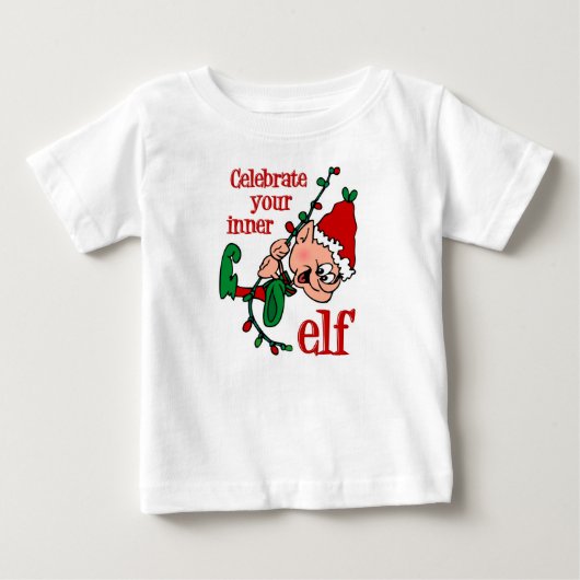 内部の小妖精や小人 ベビーTシャツ (正面)