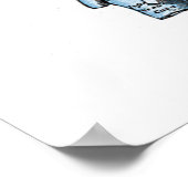 内部の巨大なハート(解剖学的ハート) ポスター (角)