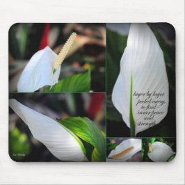 内部の平和および強さ マウスパッド