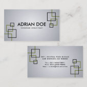 内部の建築家-名刺 名刺 (正面/裏面)