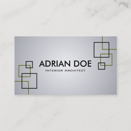 内部の建築家-名刺 名刺 (正面)