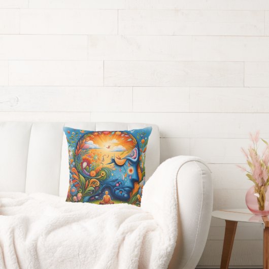 内部の戦争に感情を抱く クッション (ソファ)