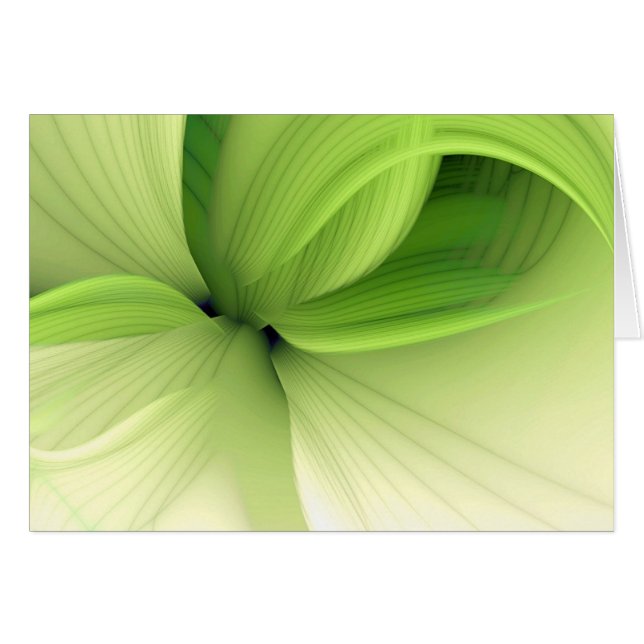 内部の植物(カード) (正面横)