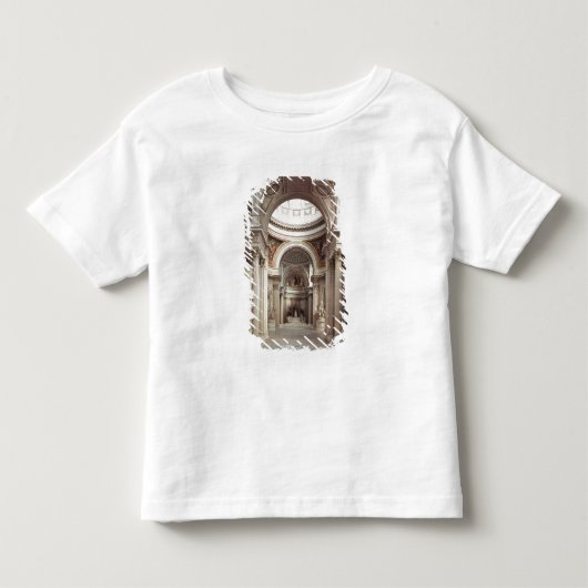 内部の眺め1764-1812年 トドラーTシャツ (正面)