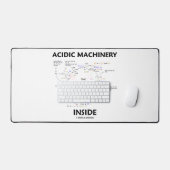 内部の酸性機械（クレブスクエン酸回路） デスクマット (キーボード&マウス)