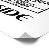 内部の錬金術師（錬金術表） ポスター (角)