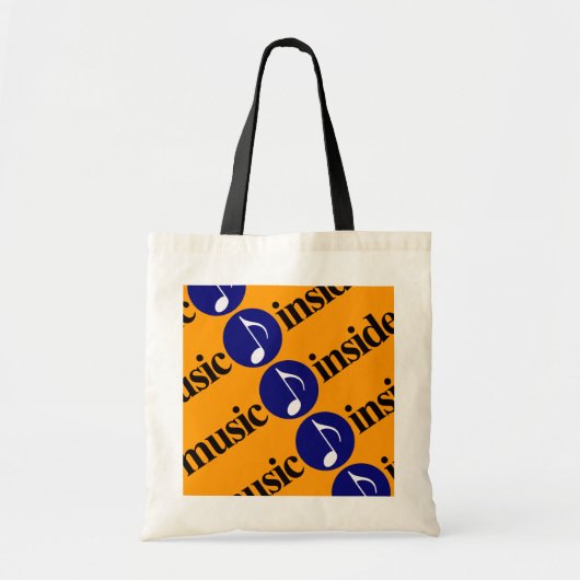 内部の音楽 トートバッグ (正面)