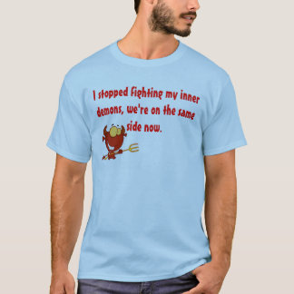 内部の鬼 Tシャツ