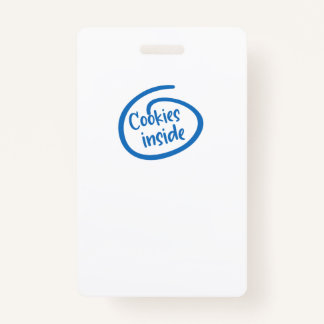 内部のCookie バッジ