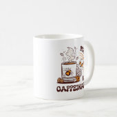 内部は死んでいるがカフェイン入り コーヒーマグカップ (正面右)