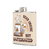 内部は死んでいるがカフェイン入り フラスク (左)