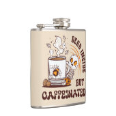 内部は死んでいるがカフェイン入り フラスク (右)