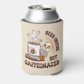 内部は死んでいるがカフェイン入り 缶クーラー (缶裏面)