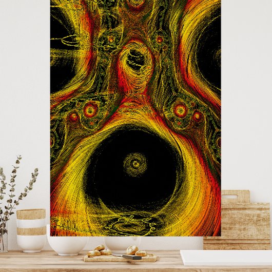 内部カオス ポスター (キッチン)