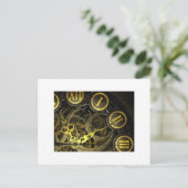 内部クロック動作 ポストカード (スタンド正面)