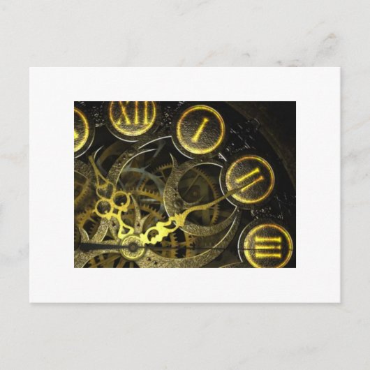 内部クロック動作 ポストカード (正面)