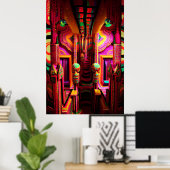 内部モノログ ポスター (ホームオフィス)