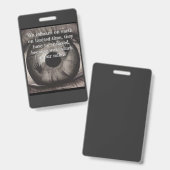 内部刑務所 バッジ (正面＆裏面)