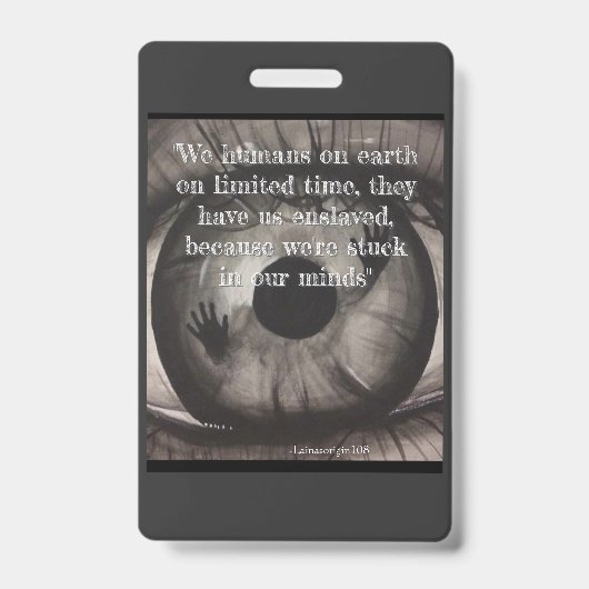 内部刑務所 バッジ (正面)