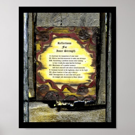 内部強度の反射 ポスター (正面)