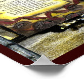 内部強度の反射 ポスター (角)