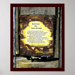 内部強度の反射 ポスター