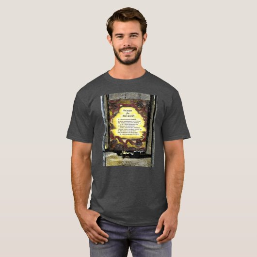 内部強度の反射 Tシャツ (正面フル)