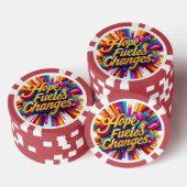 「内部強度を解き放つ」 ポーカーチップ (積み重ね)