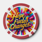 「内部強度を解き放つ」 ポーカーチップ (裏面)