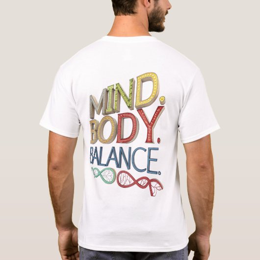 内部強度T型 Tシャツ (裏面)