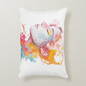 内部放射 アクセントクッション (正面(垂直))