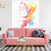 内部放射 キャンバスプリント (インサイチュ (リビング))