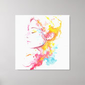 内部放射 キャンバスプリント (正面)