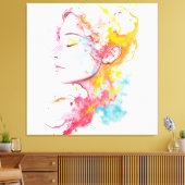 内部放射 キャンバスプリント (インサイチュ (リビング))