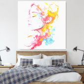 内部放射 キャンバスプリント (インサイチュ (寝室))