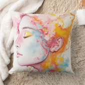 内部放射 クッション (ブランケット)