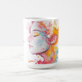 内部放射 コーヒーマグカップ (中央)