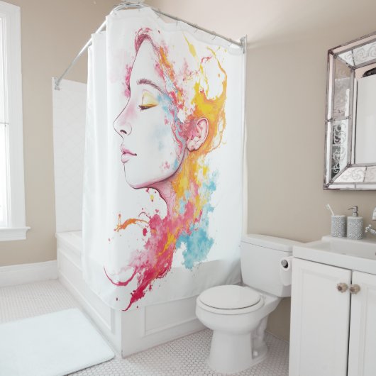 内部放射 シャワーカーテン (インサイチュ)