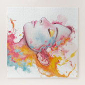 内部放射 ジグソーパズル (横)