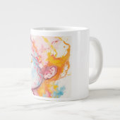 内部放射 ジャンボコーヒーマグカップ (正面右)