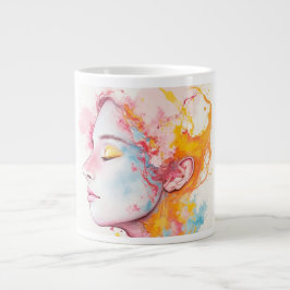 内部放射 ジャンボコーヒーマグカップ