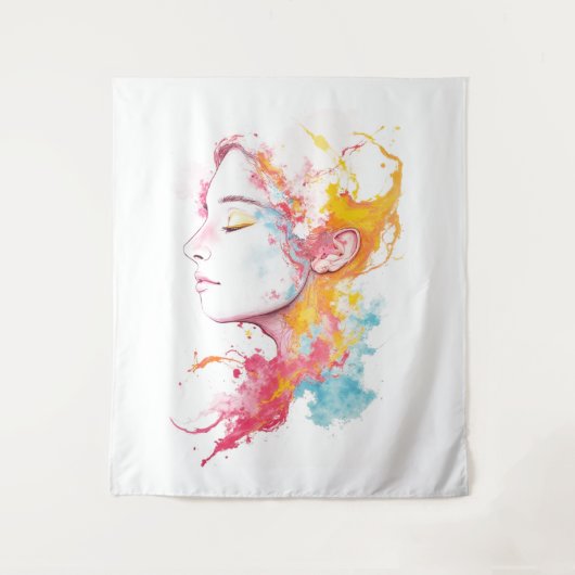 内部放射 タペストリー (正面)