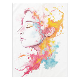 内部放射 テーブルクロス